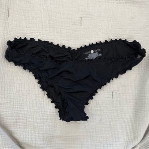 Target Shade & Shore Black Scrunch Bikini Bottoms - Size XL